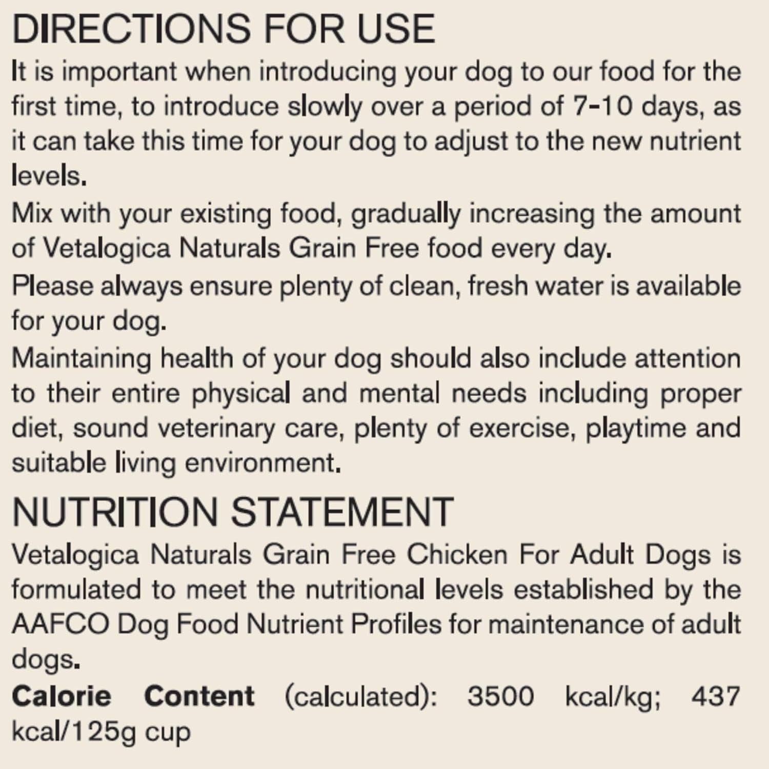 Naturals Premium Quality Grain Free Chicken Adult Dry Dog Food 13 Kg