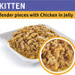 PRO PLAN Kitten Wet Cat Food Chicken in Jelly 12X85G