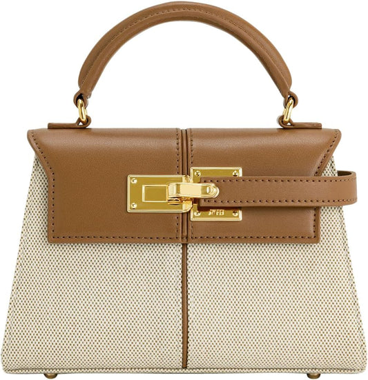 elise-canvas-top-handle-bag photo 1