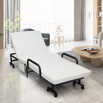Folding Bed with Mattress