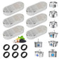 Cat Water Fountain Filter Replacement for Stainless Steel Pet Fountain