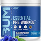 RAW Nutrition - Essential Pre - Chris Bumstead Pre Workout Formula, Sports Nutrition Pre-Workout Powders | Men & Womens Drink, Energy Powder for Working Out (Blue Raspberry)