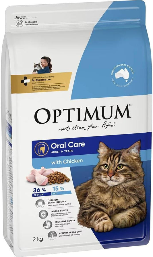 Chicken Oral Care Cat Food for 1+ Years Adult Cat 2 Kg