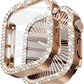 Bling Apple Watch Case with Screen Protector Compatible with Apple Watch Series 10 42Mm, Crystal Diamond Overall Protective Case Face Cover Bumper Compatible for Apple Watch 10, 42Mm Starlight
