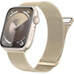 Metal Bands for Apple Watch Bands 49Mm 45Mm 44Mm 42Mm 41Mm 40Mm 38Mm Women Men, Stainless Steel Loop Magnetic Milanese Mesh Strap for Apple Watch Ultra Iwatch Series 9/8/7/SE/6/5/4/3/2/1