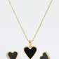 Milan Black Love Necklace
