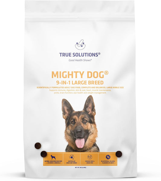 Adult Grain Free Mighty Dog 9-In-1 Large Breed Dry Dog Food 3 Kg