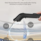 NEY100 Portable Carpet and Upholstery Cleaner, Spot Cleaner for Pets, Stain Remover for Carpet, Area Rugs, Upholstery, Coaches and Car with Cleaning Solution