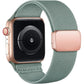 Magnetic Stretchy for Apple Watch Band 46Mm 42Mm 45Mm 44Mm 40Mm 49Mm 41Mm 38Mm Women Men,Nylon Sport Loop Elastic Adjustable Strap for Apple Watch Se/2Nd/Iwatch Ultra/Ultra 2 Series 10/9/8/7/6/5/4/3/2/1