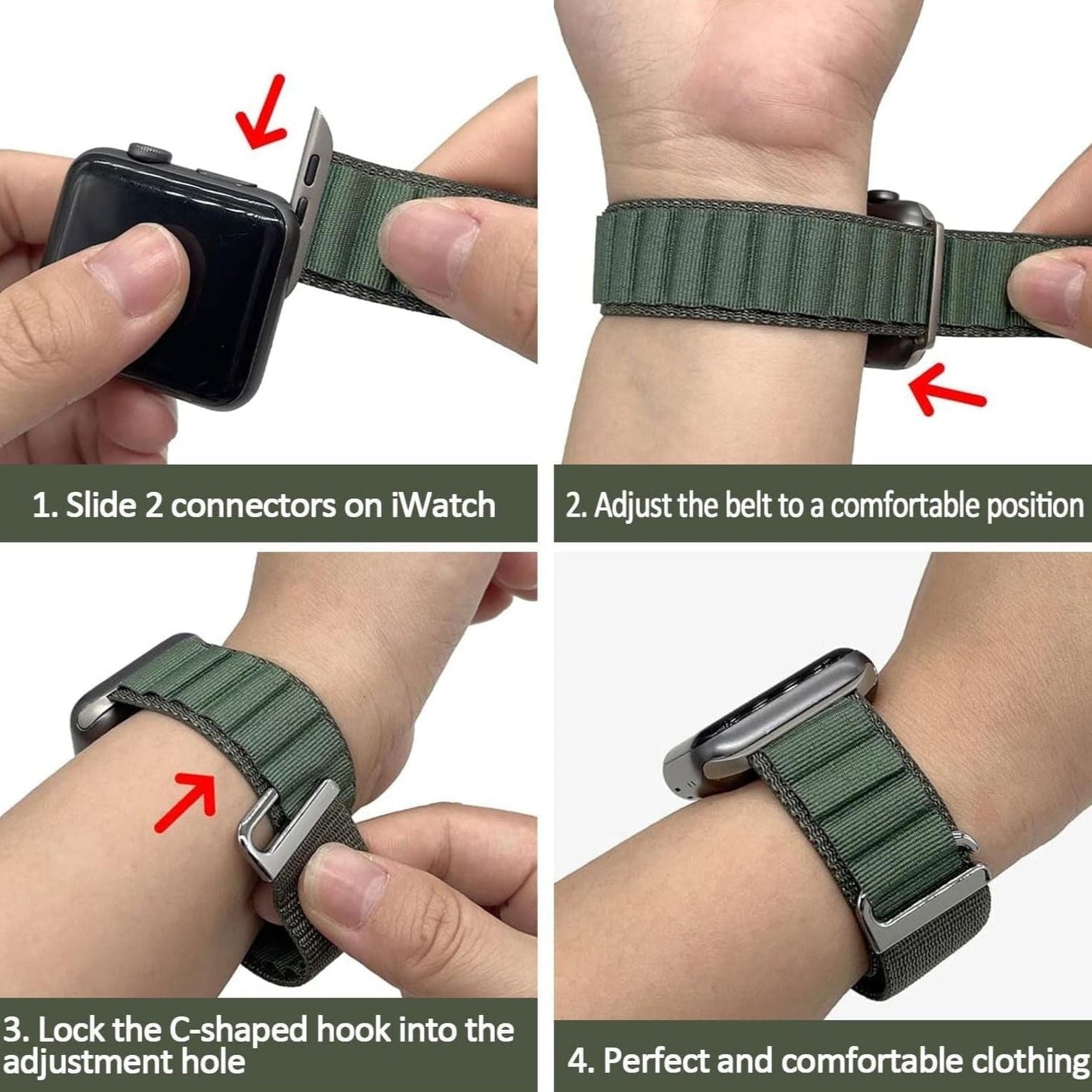 Adjustable Sport Bands - 4 pack!