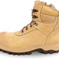 Boots Safety Boots Zip Side anti Penetration Leather Black
