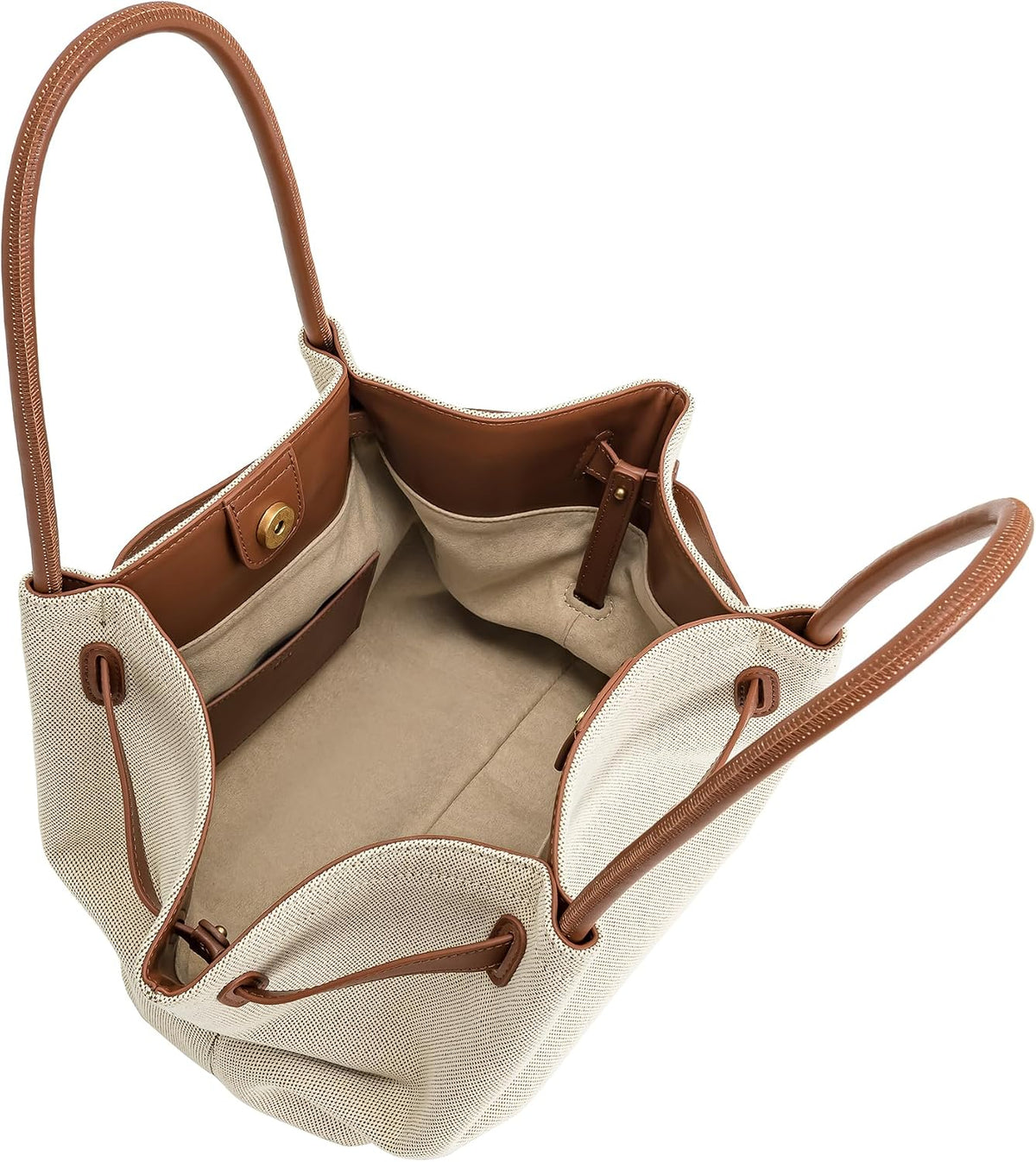 hana-medium-woven-tote photo 4