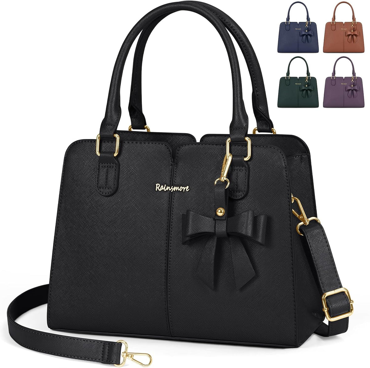 bella-bow-top-handle-bag photo 1