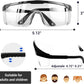 Safety Goggles Protective Eyewear Goggles, anti Droplet Debris Googles for Work Lab