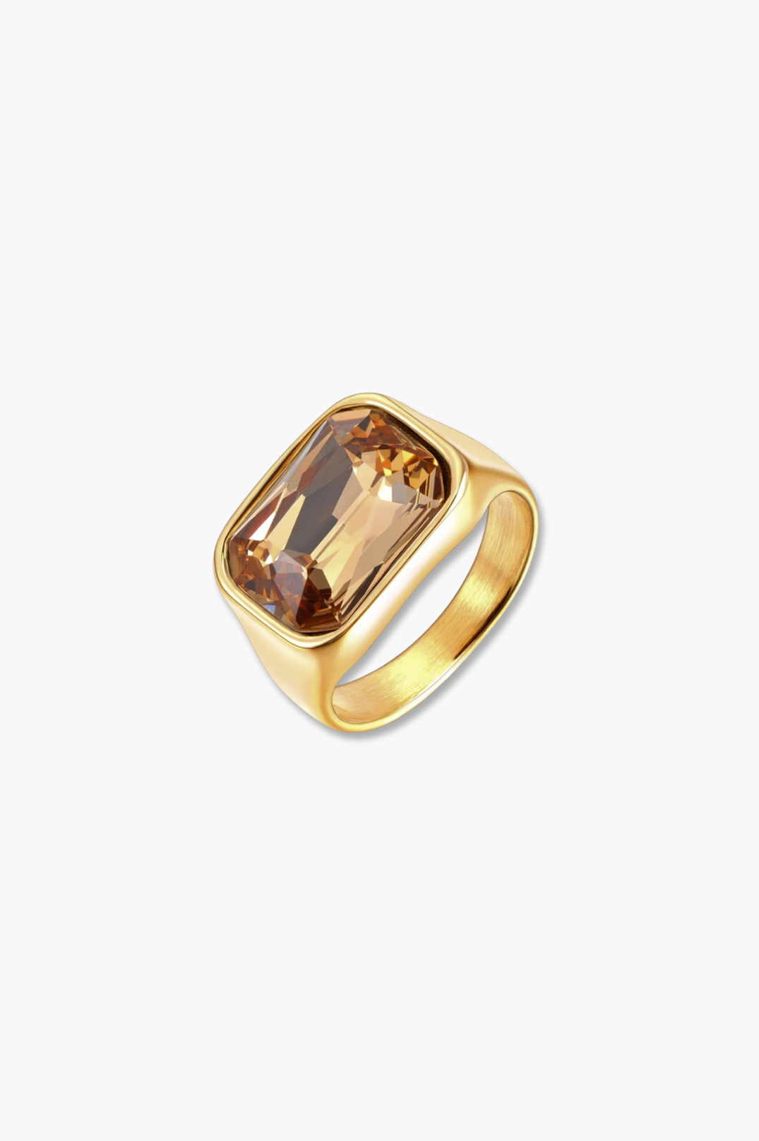 Bordeaux Champagne Ring - Gold