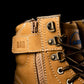 Men'S Storm Work Boots - Water Resistant Tasmanian Leather | Lightweight Sole | Zip Side for Easy On/Off | Slip Oil Acid & Heat Resistant | Durable Toe Bumper | Ideal for Tradies