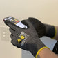 N-180 12 Pairs Micro-Foam Nitrile Coated Work Gloves, Ideal for General Purpose, Automotive, Construction, Home Improvement (Touchscreen Compatible)