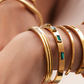 Sarcelles Bangle Emerald
