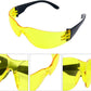 Safety Glasses, Anti-Fog and anti Scratch Reduction Coating, Reinforced Resistant and Protective Lens, Eye Protection Glasses Safety for Snug Fit