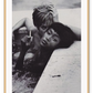Fashion model iconic photography nude smoking spa sexy celebrity black and white  