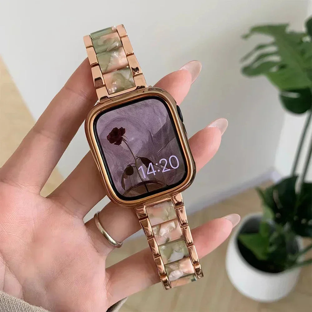 Bandelle Stainless Steel Resin Strap