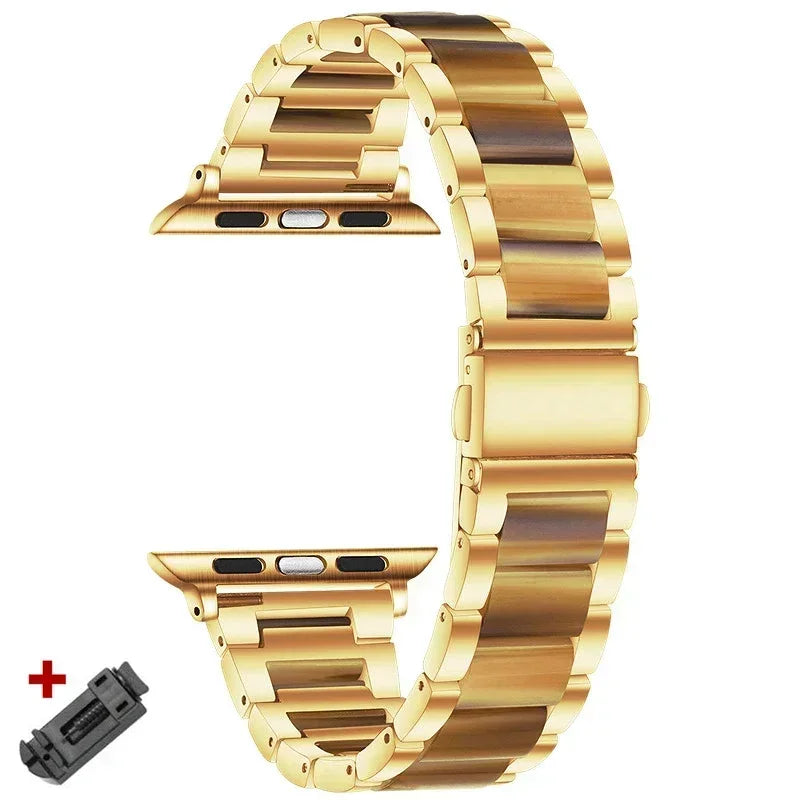 Bandelle Stainless Steel Resin Strap