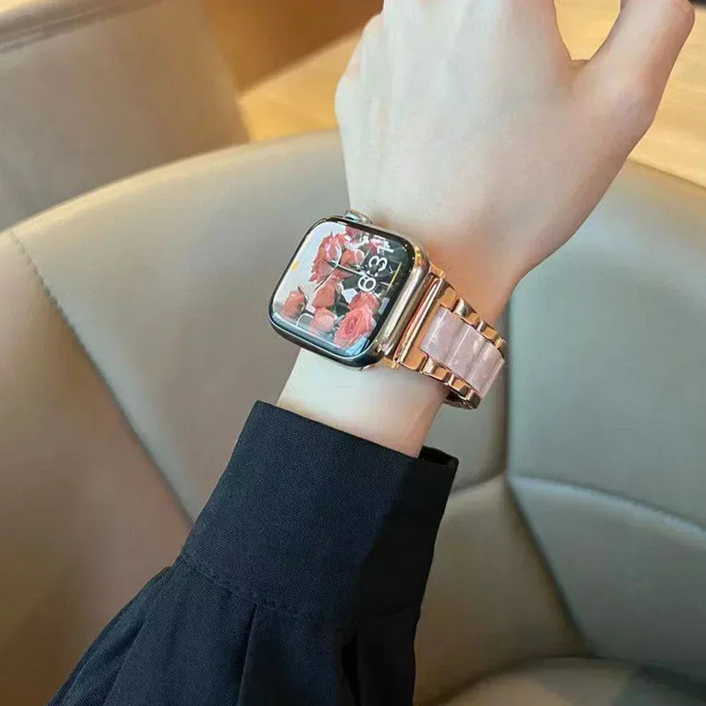 Bandelle Stainless Steel Resin Strap