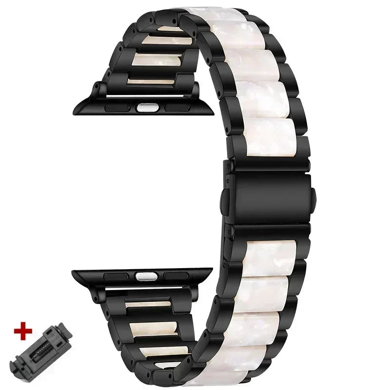 Bandelle Stainless Steel Resin Strap