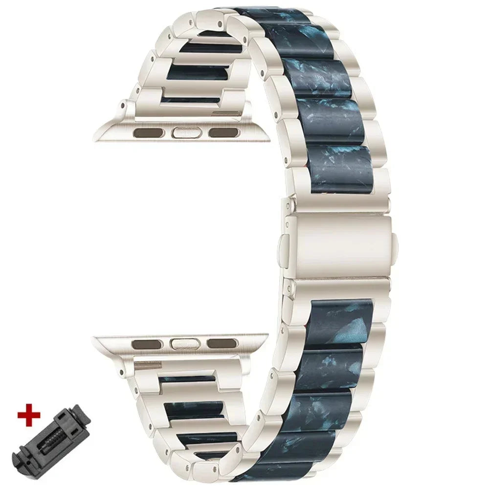 Bandelle Stainless Steel Resin Strap