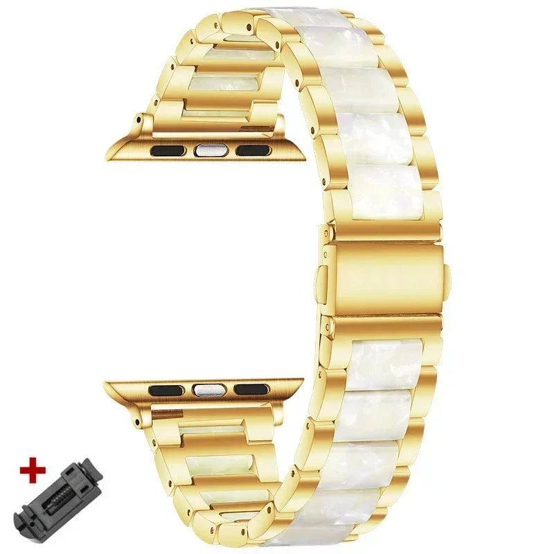 Bandelle Stainless Steel Resin Strap