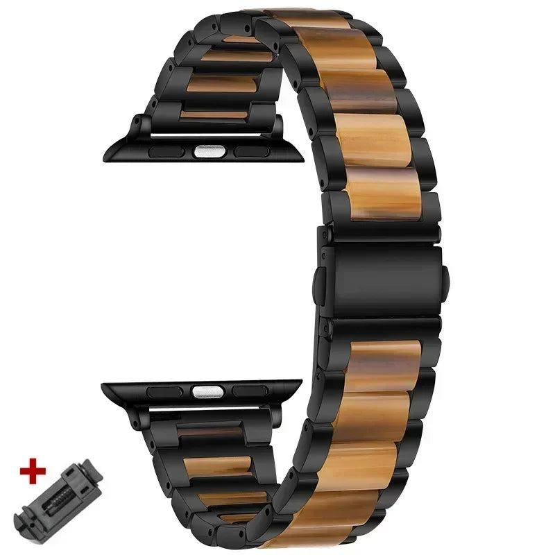 Bandelle Stainless Steel Resin Strap