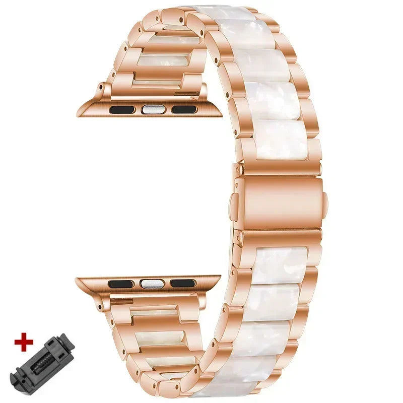 Bandelle Stainless Steel Resin Strap