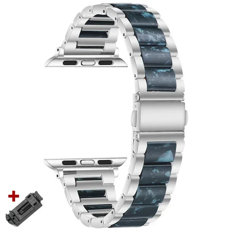 Bandelle Stainless Steel Resin Strap
