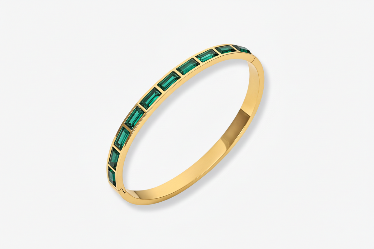 Sarcelles Bangle Emerald