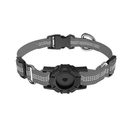 Waterproof Reflective Dog Collar - Grey
