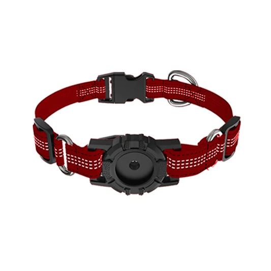 Waterproof Reflective Dog Collar - Red