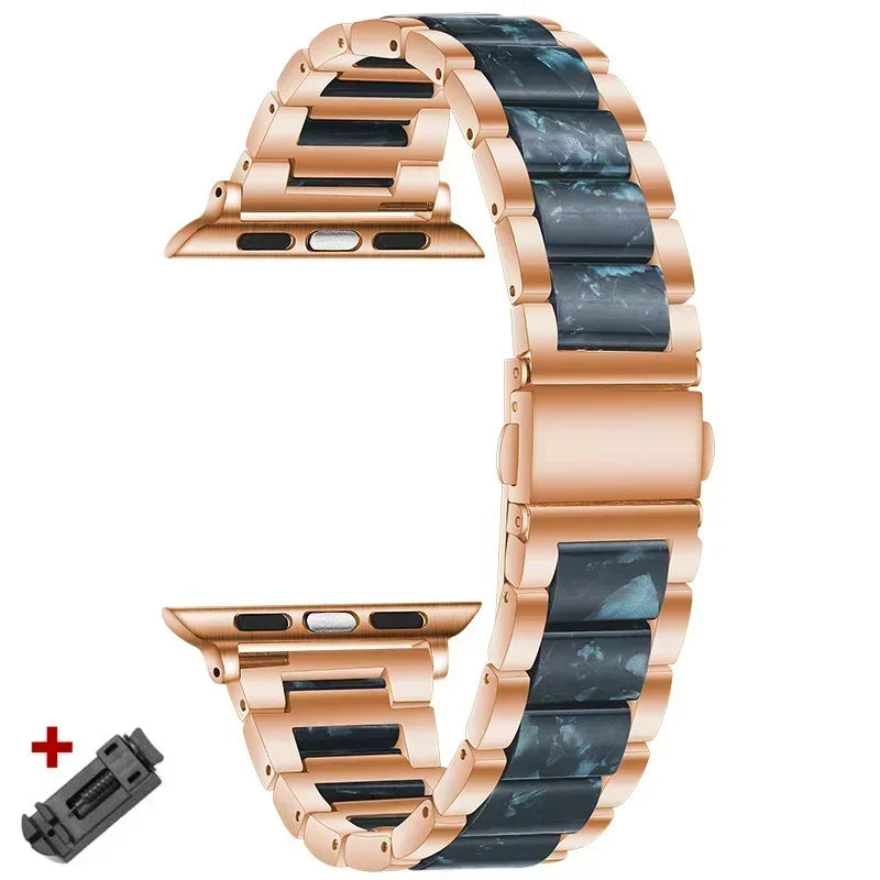 Bandelle Stainless Steel Resin Strap