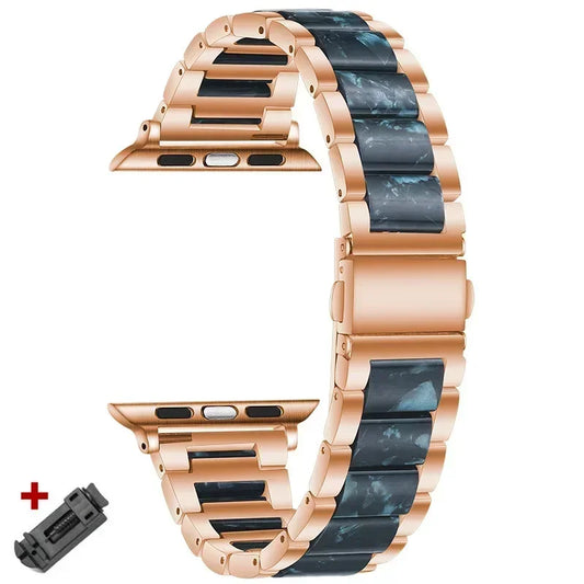 Bandelle Stainless Steel Resin Strap