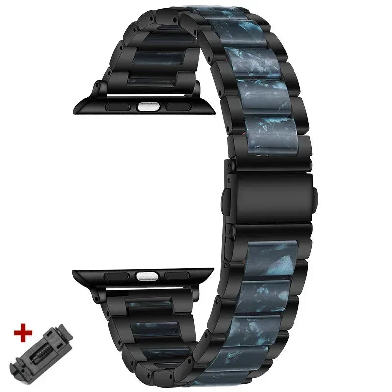 Bandelle Stainless Steel Resin Strap