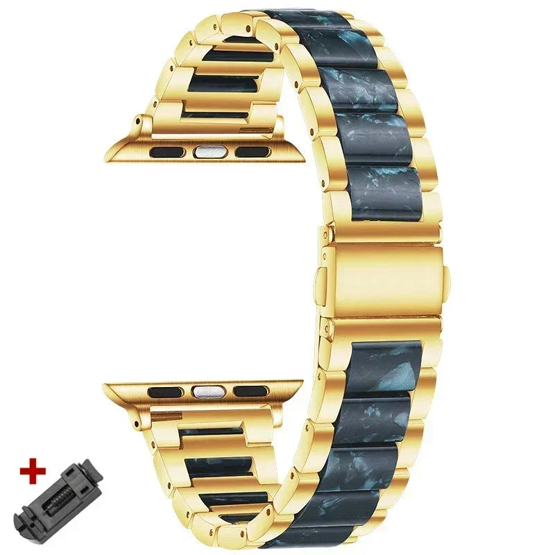 Bandelle Stainless Steel Resin Strap