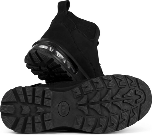 BAD WORKWEAR Flight Side Zip Safety Work Boots With AIR Sole for Tradies