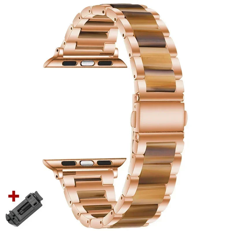 Bandelle Stainless Steel Resin Strap
