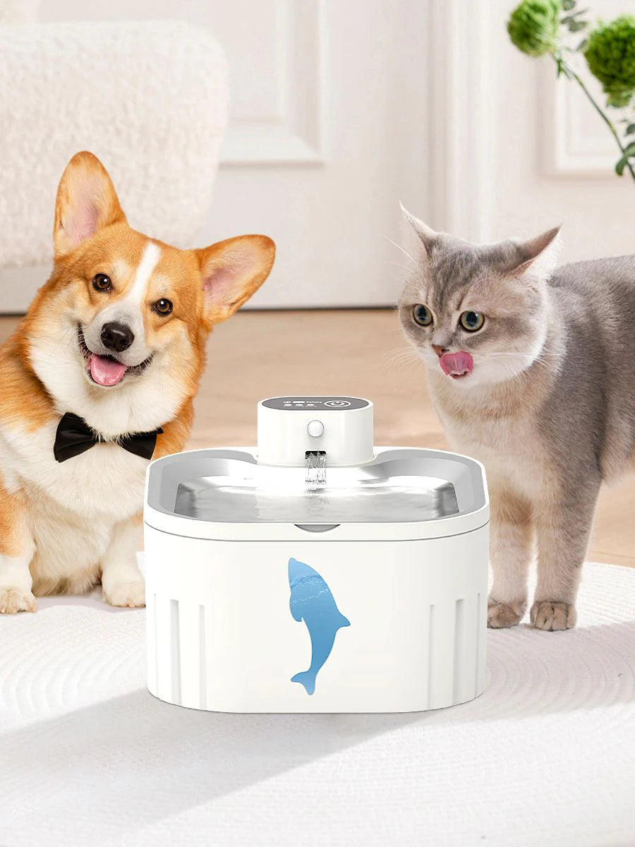 3L Wireless Cat Water Fountain