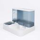Blue Pet Feeder 3L Automatic Cat Feeder and Water Dispenser - Hassle-Free Hydration and Feeding