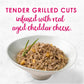 FANCY FEAST Delights with Cheddar Adult Wet Cat Food Grilled Chicken & Cheddar Cheese Feast in Gravy 24X85G