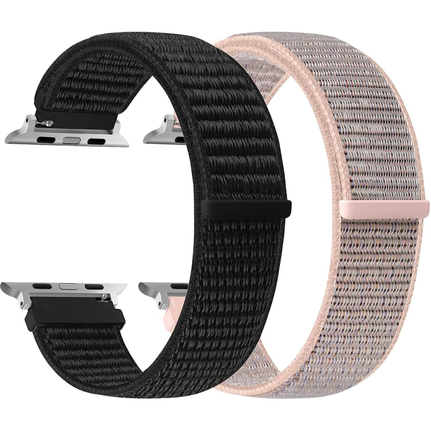 Sport Bands Compatible with Apple Watch Band 38Mm 40Mm 41Mm 42Mm 44Mm 45Mm 49Mm 46Mm,Nylon Breathable Strap Compatible with Iwatch Apple Watch Series 10 9 Ultra 8 7 6 5 4 3 2 1 SE Women Men