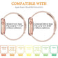 Bandelle 6 Pack Sports Watch Bands for Apple Watch (38-49mm)
