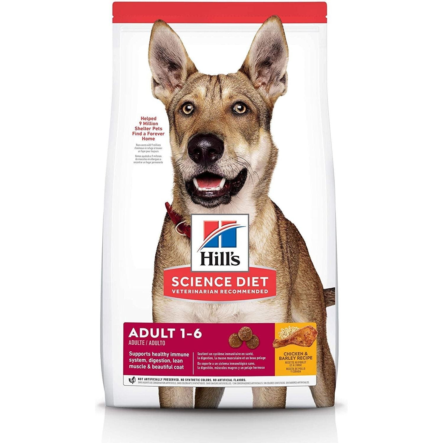 Adult, Chicken & Barley Recipe, Dry Dog Food, 7.5Kg Bag - Paws and Pats