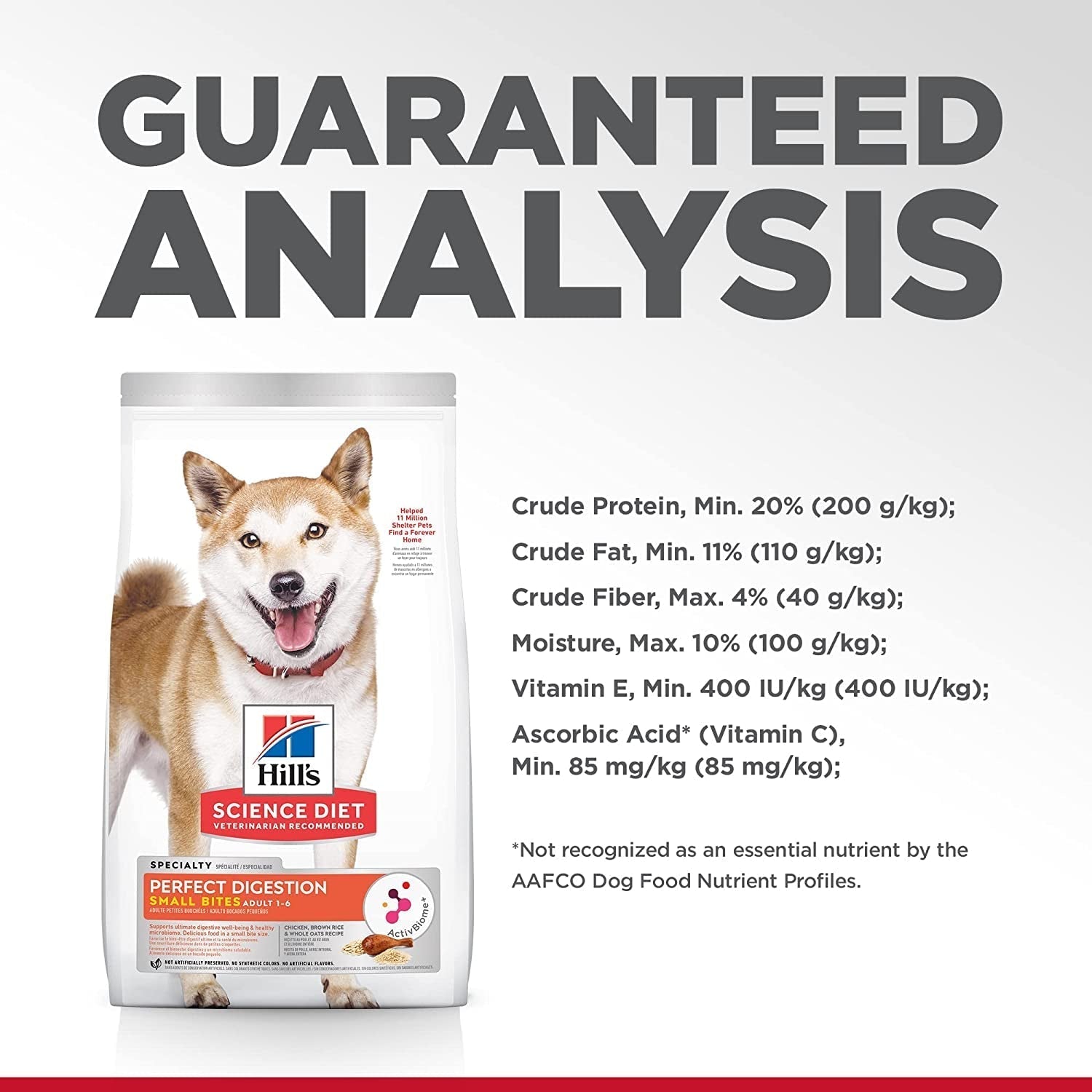 Adult Perfect Digestion Small Bites Dry Dog Food 1.58Kg - Paws and Pats