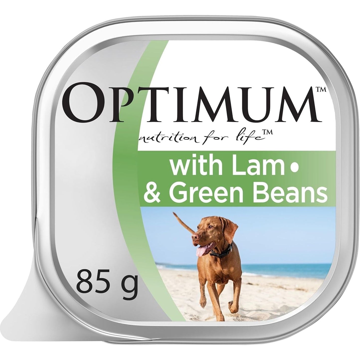 Adult Wet Dog Food with Lamb & Green Beans 85G, 14 Packs